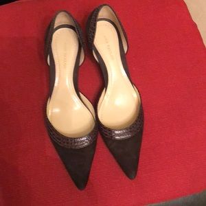 Ann Taylor Dark Chocolate heels